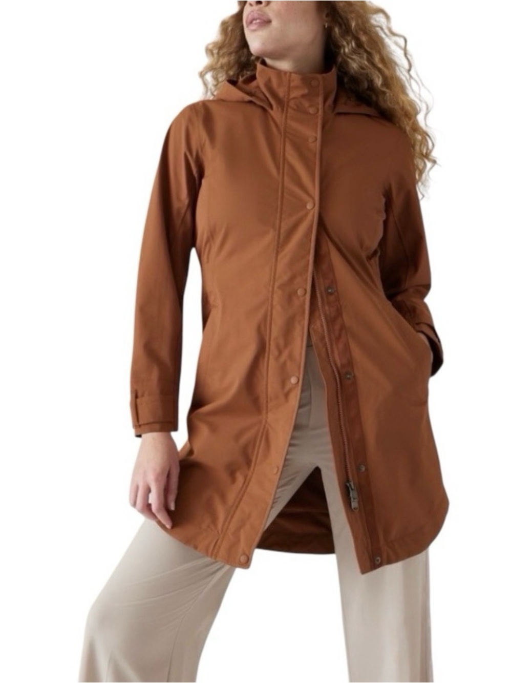 Athleta Rainout Sutro Long Trench
